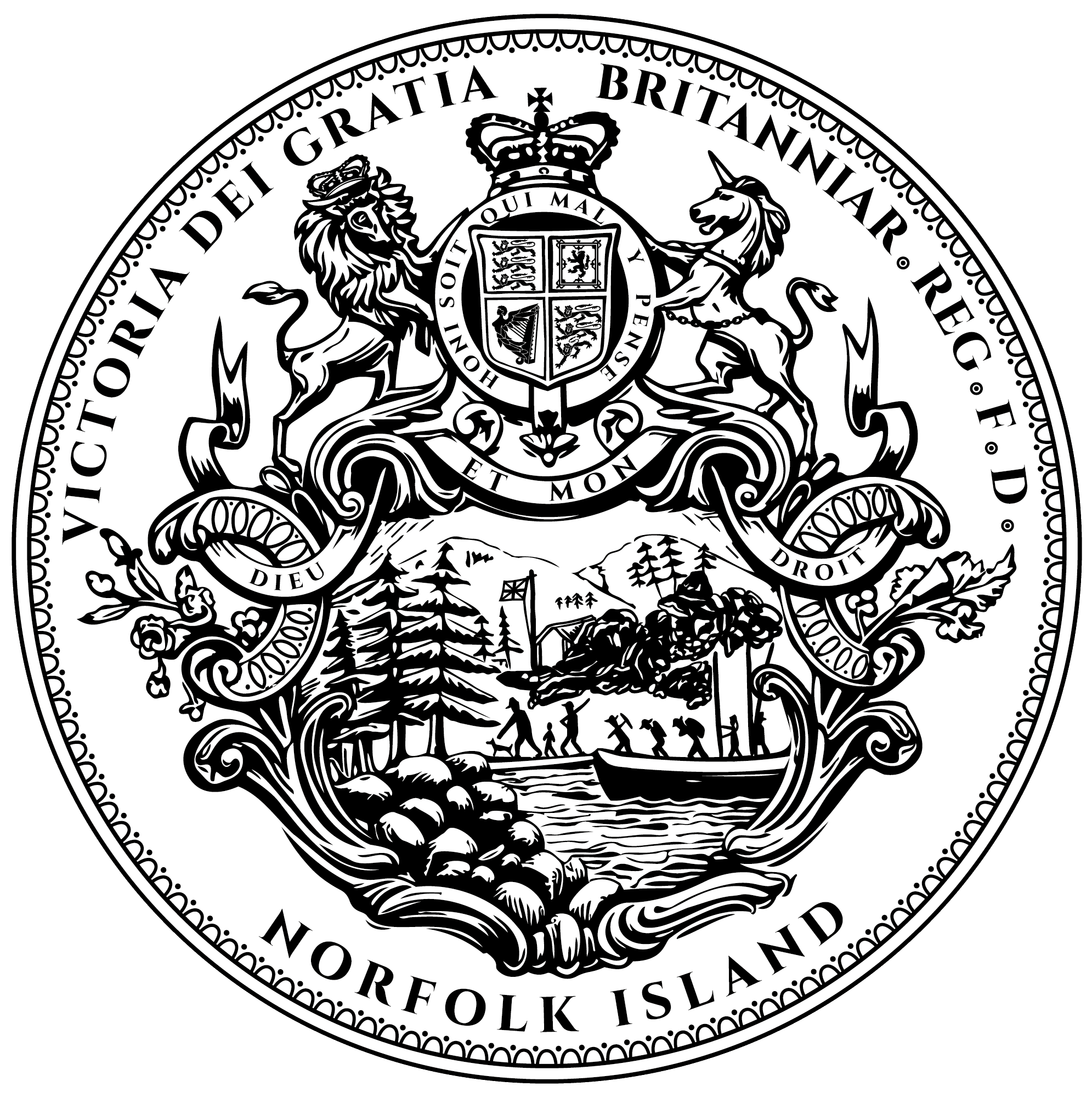 Government of Norfolk Island logo