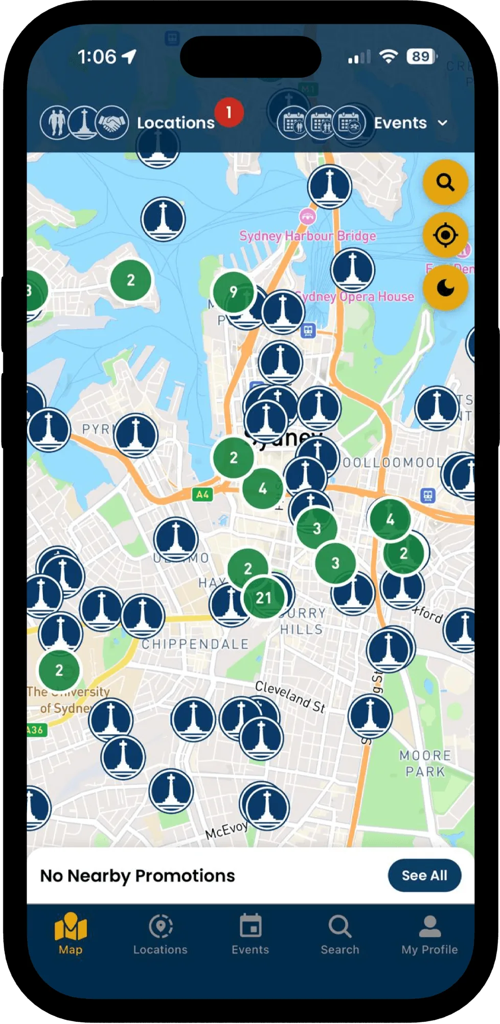 The Veteran App on mobile